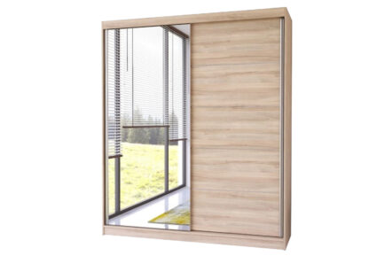 Dressing Bella, Sonoma, 183x218x61 cm, PAL, Usi culisante - imagine 2
