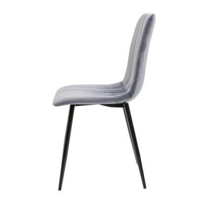 Scaun S-156, stofa, gri - imagine 3