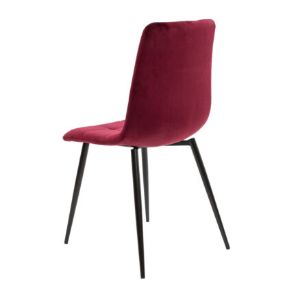 Scaun living S-155, stofa, grena - imagine 5
