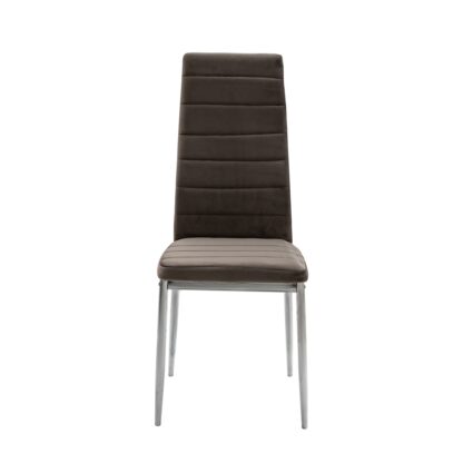 Scaun bucătărie S-152 Gri inchis, Stofa - imagine 8