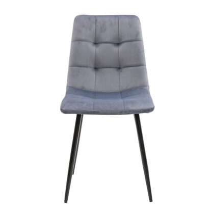 Scaun living S-155, stofa, gri - imagine 6
