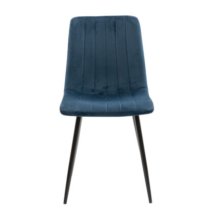 Scaun S-156, stofa, albastru - imagine 2