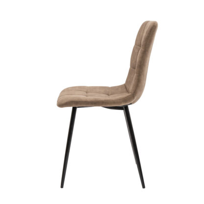Scaun living S-155, stofa, cafeniu - imagine 4