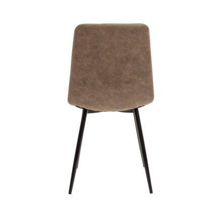 Scaun living S-155, stofa, cafeniu - imagine 6