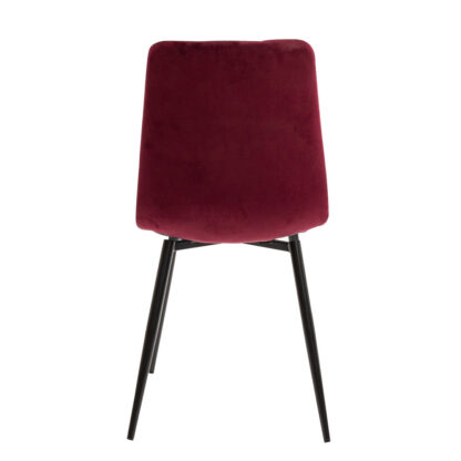 Scaun living S-155, stofa, grena - imagine 6