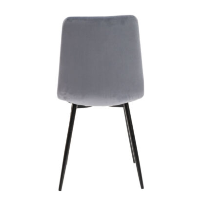 Scaun living S-155, stofa, gri - imagine 7