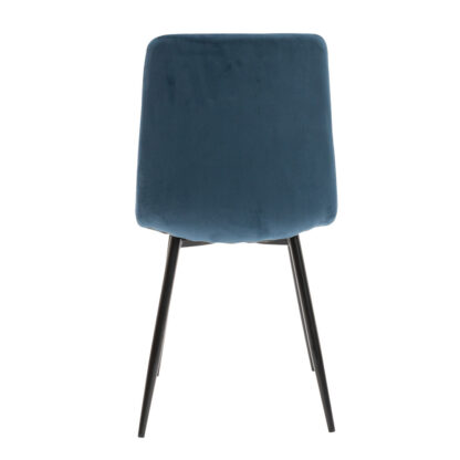Scaun S-156, stofa, albastru - imagine 5