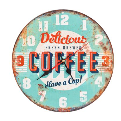 Ceas Coffee, Diametru 30 cm