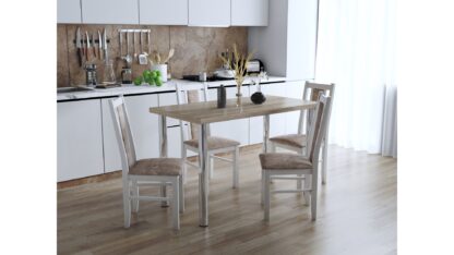 Masa bucatarie Elite, Sonoma, 122x64x75 cm, PAL - imagine 3