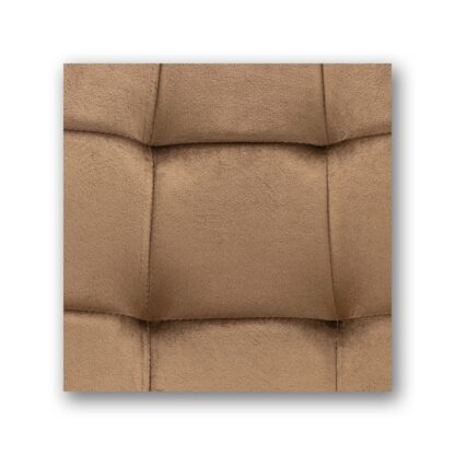 Scaun living S-155, stofa, maro - imagine 8