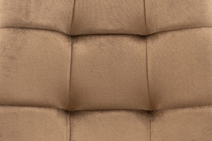 Scaun living S-155, stofa, maro - imagine 7