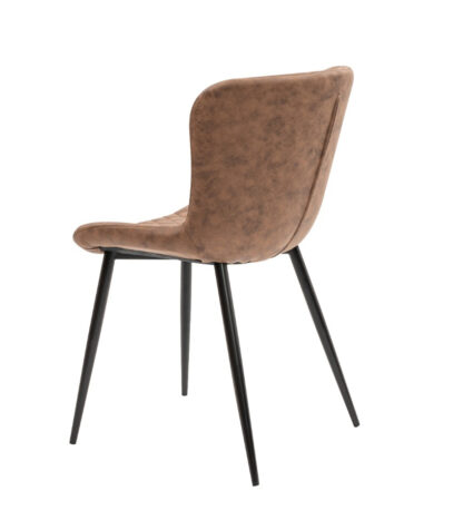 Scaun dining S-154, camel - imagine 2