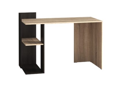 Birou Coral, sonoma / wenge, 122x56x75 cm - imagine 3