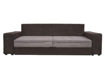 Canapea Sasha D15-28, Ciocolata cu lapte/Maro, 256 cm, material textil - imagine 8