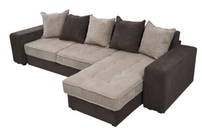 Coltar Sasha D28-22, 300 cm, Maro/Bej, material textil - imagine 3