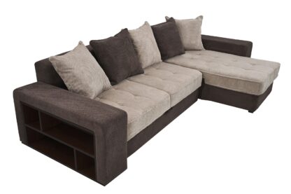 Coltar Sasha D28-22, 300 cm, Maro/Bej, material textil - imagine 2