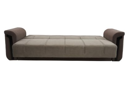 Canapea Alma, extensibila, 230x70x85, stofa, cu lada de depozitare - imagine 6