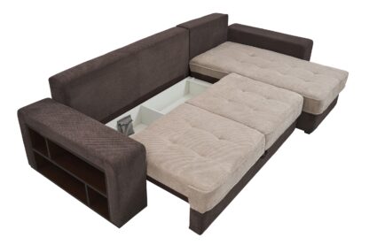 Coltar Sasha D28-22, 300 cm, Maro/Bej, material textil - imagine 4