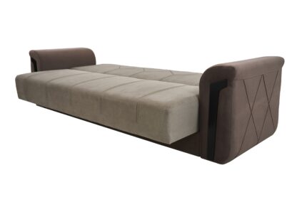 Canapea Alma, extensibila, 230x70x85, stofa, cu lada de depozitare - imagine 5