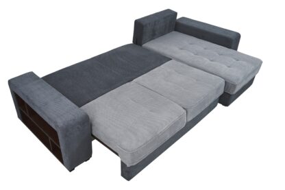 Coltar Sasha D90-95, 300 cm, gri, material textil - imagine 6