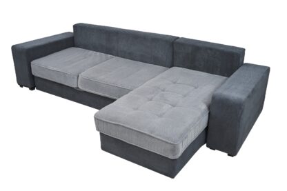 Coltar Sasha D90-95, 300 cm, gri, material textil - imagine 8