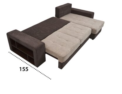 Coltar Sasha D28-22, 300 cm, Maro/Bej, material textil - imagine 12