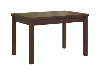 Set masa extensibila 120x150cm cu 4 scaune tapitate, MB-13 Max5 si S-37 Boss7 O15, nuc, lemn masiv de fag, stofa - imagine 5