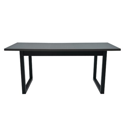 Masa extensibila 140x180 cm MB-13 Ikon 3, grafit/czarny, lemn masiv de fag si PAL - imagine 7