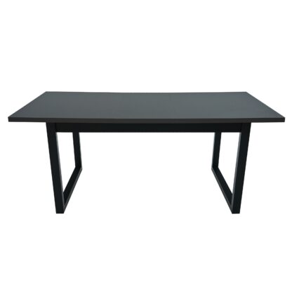 Masa extensibila 140x180 cm MB-13 Ikon 3, grafit/czarny, lemn masiv de fag si PAL - imagine 4
