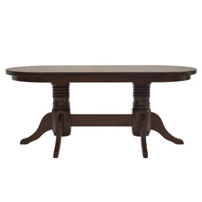 Masa MB-81 din lemn masiv, nuc, 180x95x75 cm