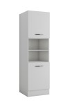 Corp inalt pentru cuptor alb, PAL, 60x205x58 cm - imagine 3