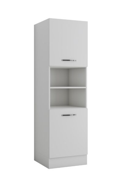 Corp inalt pentru cuptor alb, PAL, 60x205x58 cm - imagine 3