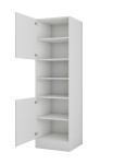 Corp inalt pentru cuptor alb, PAL, 60x205x58 cm - imagine 5