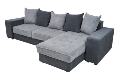 Coltar Sasha D90-95, 300 cm, gri, material textil - imagine 4