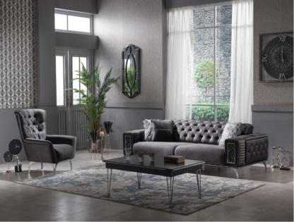 Canapea extensibila cu 3 locuri Gucci - imagine 2