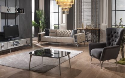 Canapea extensibila cu 3 locuri Gucci - imagine 3