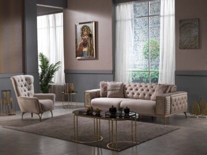 Canapea extensibila cu 3 locuri Gucci - imagine 4