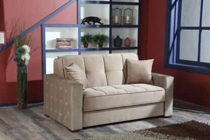 Canapea Atena, 190x108x88 cm, extensibila cu 3 locuri, tip pat matrimonial