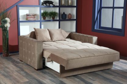 Canapea Atena, 190x108x88 cm, extensibila cu 3 locuri, tip pat matrimonial - imagine 2