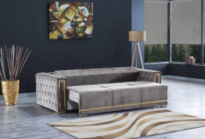 Canapea Monza, 238x100x67 cm, extensibila cu 3 locuri - imagine 6