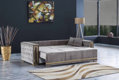 Canapea Monza, 238x100x67 cm, extensibila cu 3 locuri - imagine 5