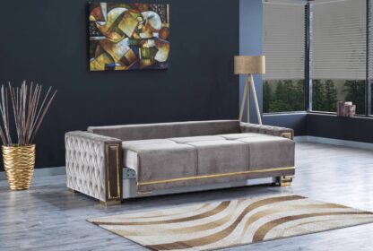 Canapea Monza, 238x100x67 cm, extensibila cu 3 locuri - imagine 2
