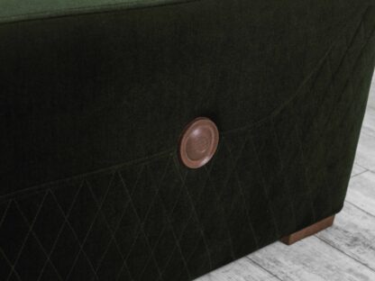 Canapea Prada, verde, 238x100x90 cm, extensibila cu 3 locuri - imagine 6