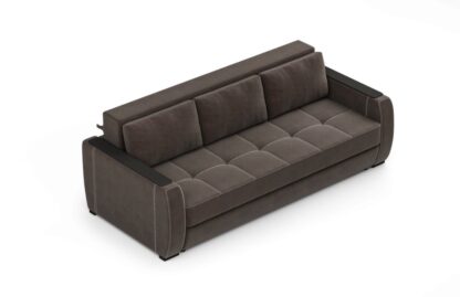 Canapea Stella, 232x110x97 cm, extensibila cu 3 locuri, cu lada de depozitare - imagine 2