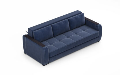 Canapea Stella, 232x110x97 cm, extensibila cu 3 locuri, cu lada de depozitare - imagine 3
