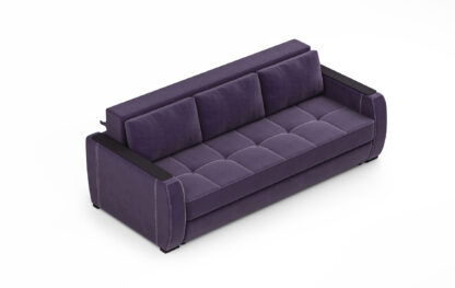 Canapea Stella, 232x110x97 cm, extensibila cu 3 locuri, cu lada de depozitare - imagine 4