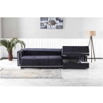 Coltar Monza, 270x150x90 cm, extensibil cu lada - imagine 6