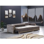 Coltar Monza, 270x150x90 cm, extensibil cu lada - imagine 10