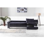 Coltar Monza, 270x150x90 cm, extensibil cu lada - imagine 5
