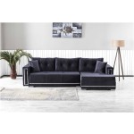Coltar Monza, 270x150x90 cm, extensibil cu lada - imagine 3
